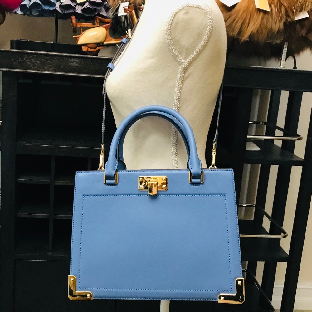 Michael Kors Kinsley Accordion Satchel Wallet Set - Picture 7 of 8